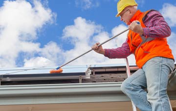 Fasach soft wash roof cleaning